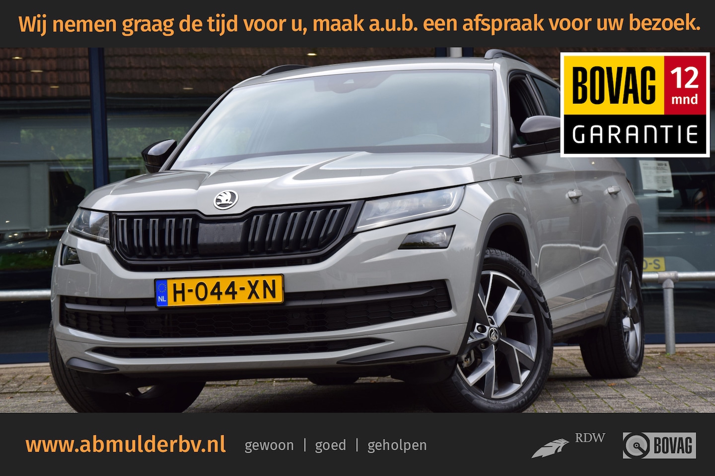Skoda Kodiaq - 1.5 TSI Sportline Business 7p / 7-Persoons DSG Automaat | Org. NL | BOVAG Garantie | Trekh - AutoWereld.nl