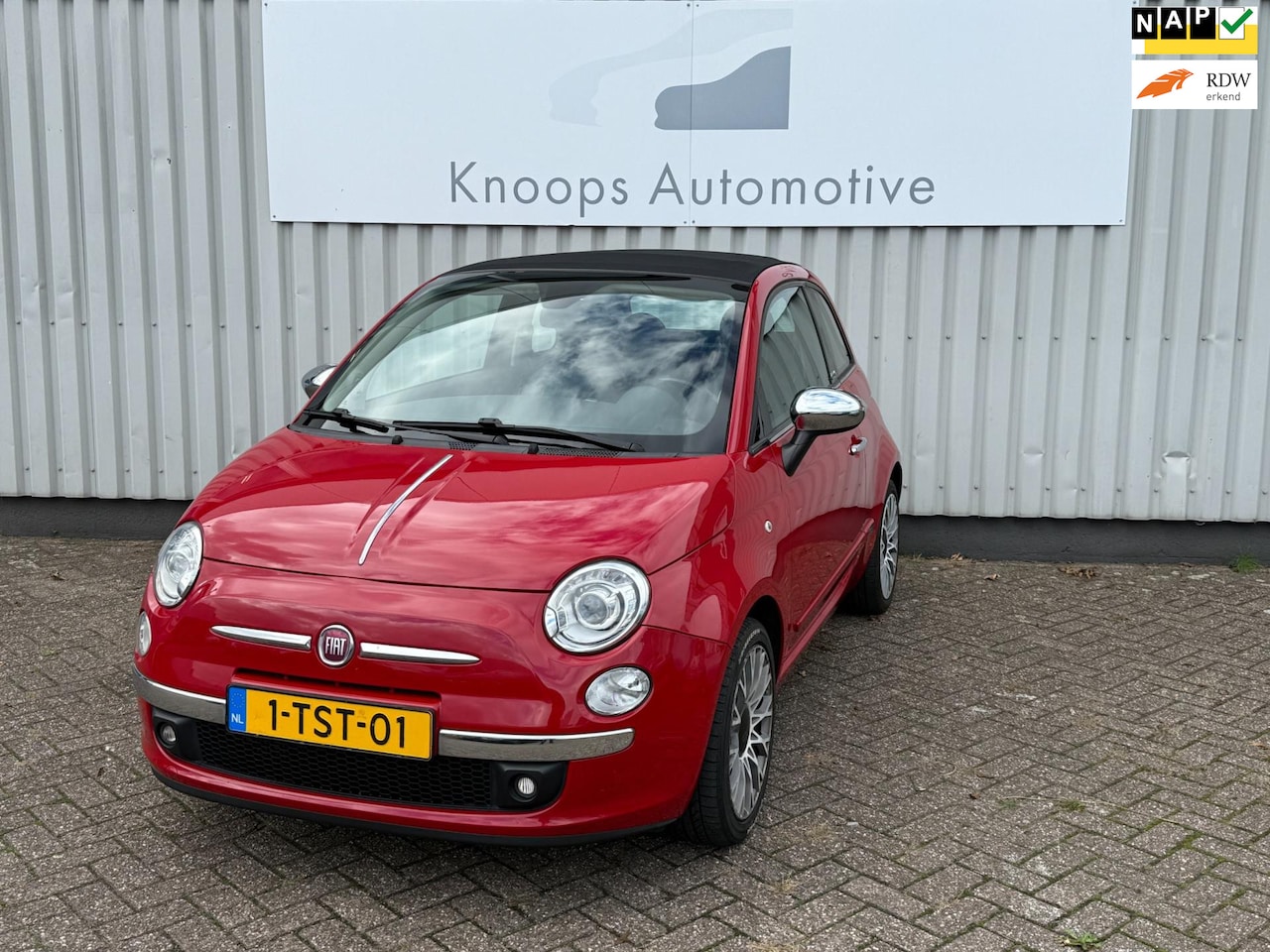 Fiat 500 C - 0.9 TwinAir Lounge 0.9 TwinAir Lounge, Airco, Ledere bekleding - AutoWereld.nl