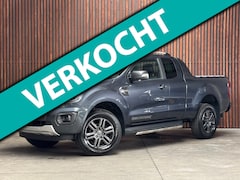 Ford Ranger - 2.0 EcoBlue Wildtrak Supercab 213pk AUT 4x4 Navi-Adap.Cruise-Carplay-Camera-Trekhaak