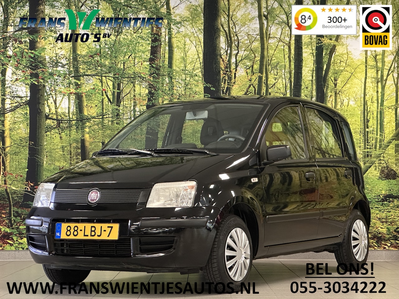 Fiat Panda - 1.1 Actual | Radio | Airconditioning | Centrale Deurvergrendeling | Elektrische Ramen Voor - AutoWereld.nl