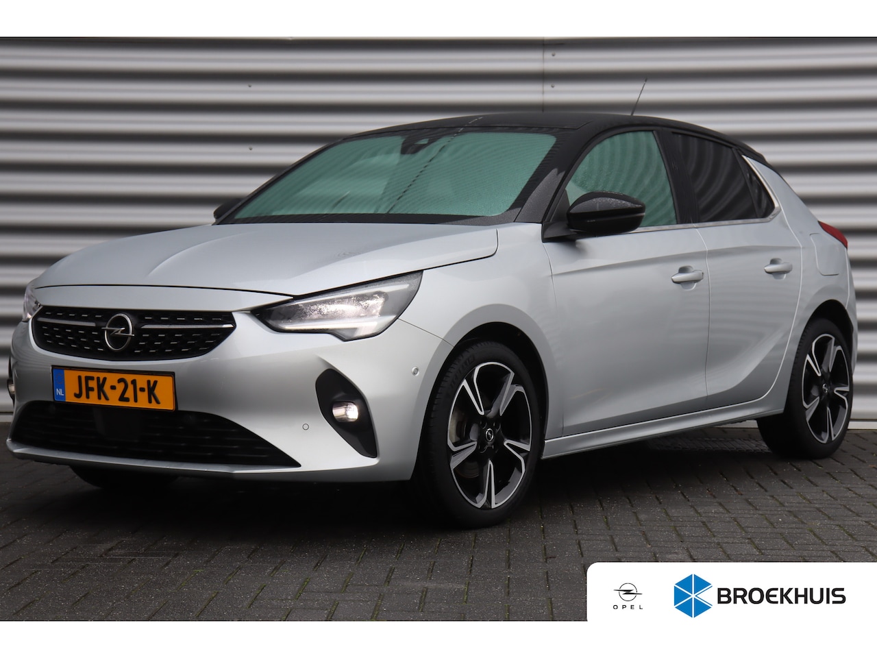 Opel Corsa - 1.2 TURBO 100PK 5-DRS ELEGANCE GS-LINE / NAVI / LEDER / CLIMA / LED / PDC / 17" LMV / UNIE - AutoWereld.nl