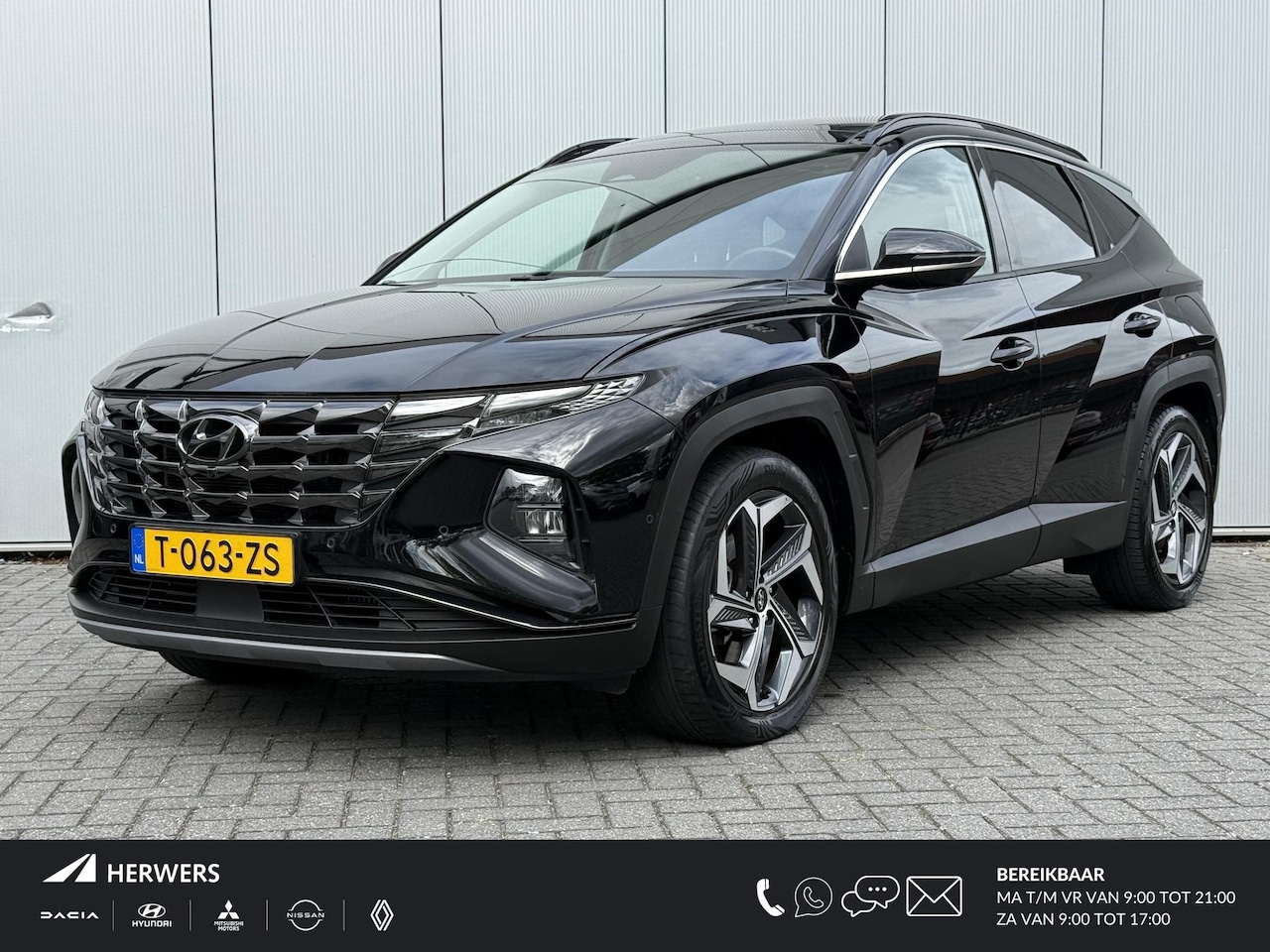 Hyundai Tucson - 1.6 T-GDI PHEV Premium Sky 4WD / Lederen Bekleding / NL auto / Open dak / Stoel verwarming - AutoWereld.nl