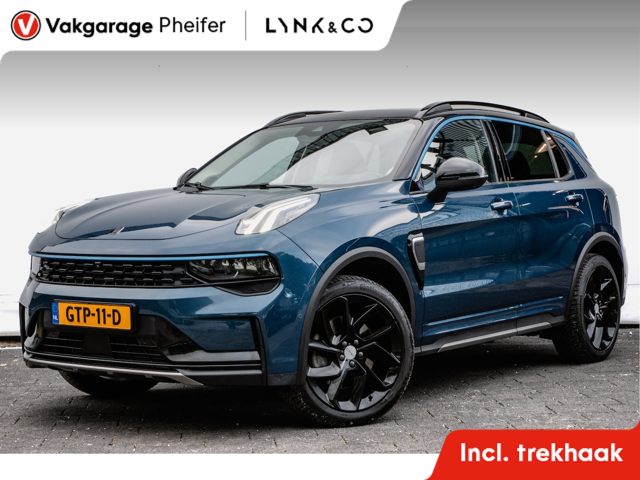 Lynk & Co 01 - 1.5 Plug-In Hybrid 262pk Trekhaak/ Nieuw modeljaar!/ Panoramadak/ 360 Camera/ Adapt. cruis - AutoWereld.nl