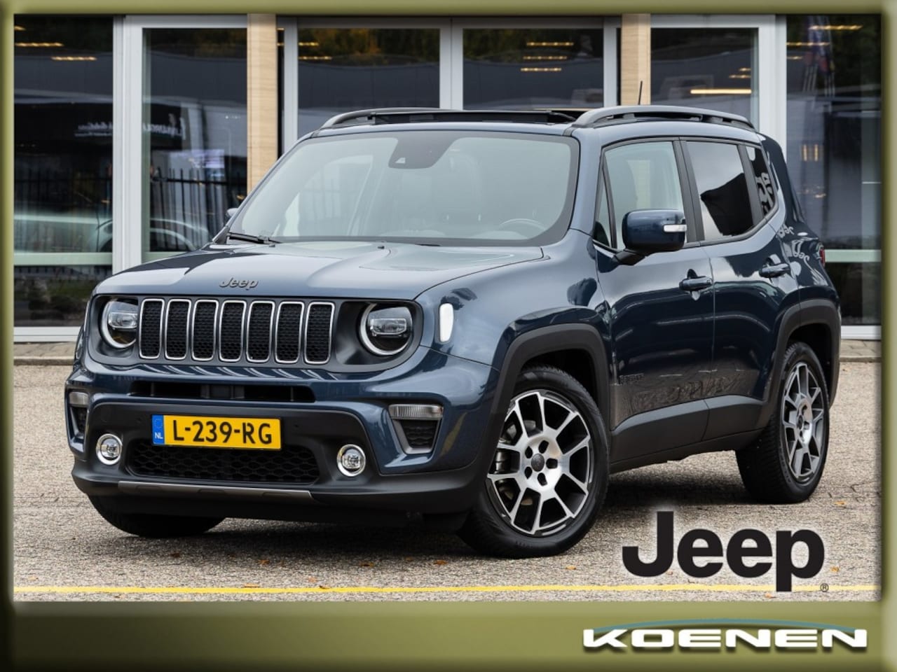 Jeep Renegade - 1.3T Auto. S PANO / 19 / LEER / ADAPT. CRUISE C. / WINTER PACK / BLIS - AutoWereld.nl