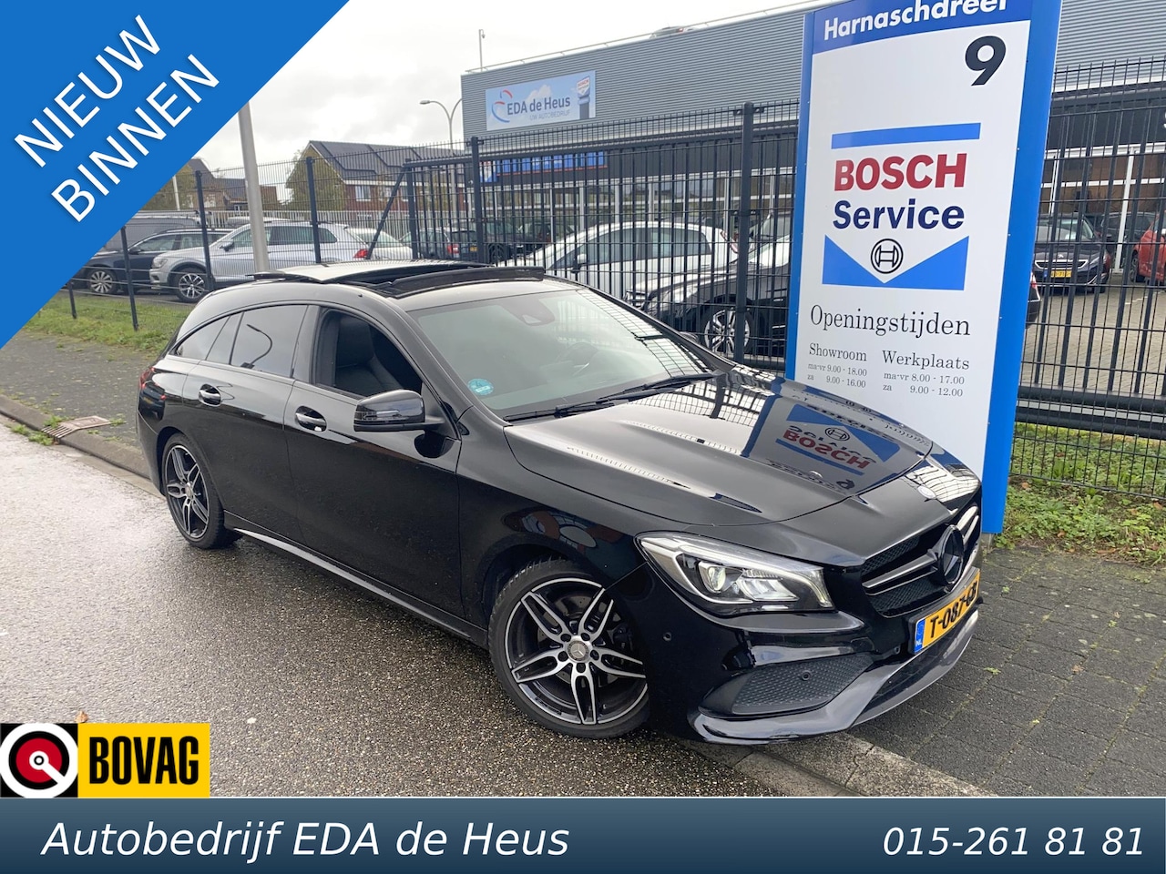 Mercedes-Benz CLA-klasse Shooting Brake - 220d Automaat Prestige AMG Line Night Pack met o.a. panodak, Harman Kardon, CarPlay, elekt - AutoWereld.nl