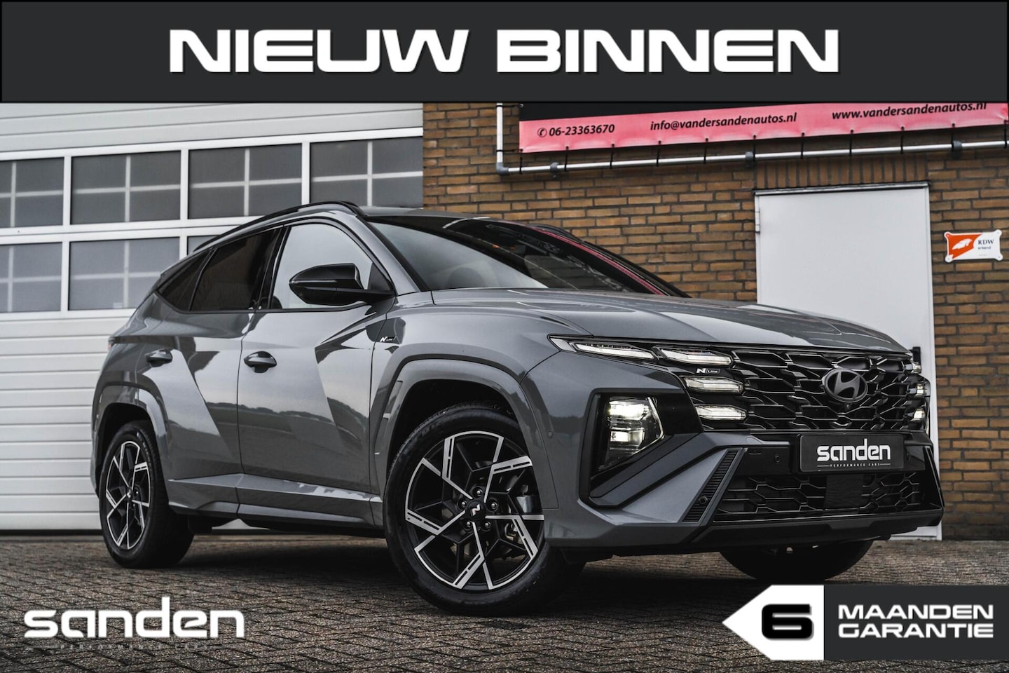 Hyundai Tucson - 1.6 T-GDI HEV N Line Sky|12dkm|Facelift|NAP - AutoWereld.nl