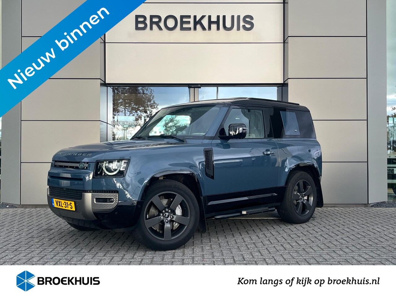 Land Rover Defender Hard Top - P400 90 MHEV X-Dynamic SE | Luchtvering | Jumpseat | Afn trekhaak | Head-Up | Stoelkoeling - AutoWereld.nl
