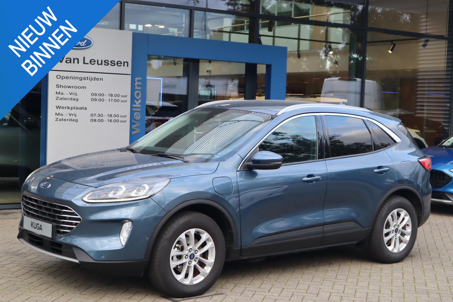 Ford Kuga - 2.5 PHEV TITANIUM EL-TREKHAAK WINTERPACK BLISS HEAD-UP B&O 2X-CAMERA 4-JR GARANTIE! - AutoWereld.nl