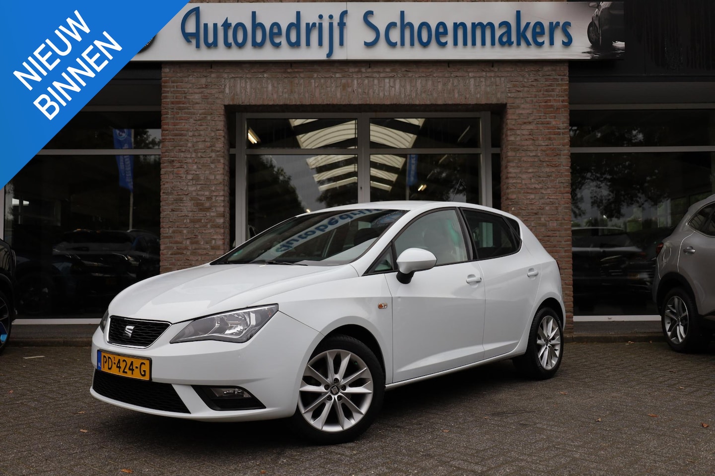 SEAT Ibiza - 1.0 EcoTSI Style Connect CARPLAY BT-TELEFOONVERB. NAVI CRUISE AIRCO START-STOP PDC LMV NAP - AutoWereld.nl