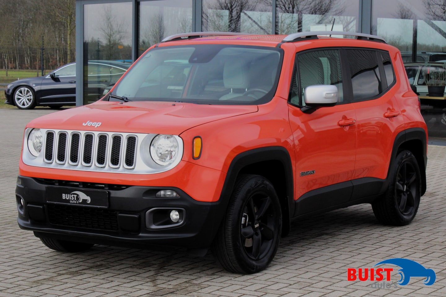 Jeep Renegade - 1.4 MultiAir Limited 170pk AWD LPG G3 ONDERBOUW 4WD LEER - AutoWereld.nl