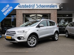 Ford Kuga - 1.5 EcoBoost Titanium HALF-LEER TREKHAAK KEYLESS-START CLIMA CRUISE NAVI BT-TELEFOONVERB.