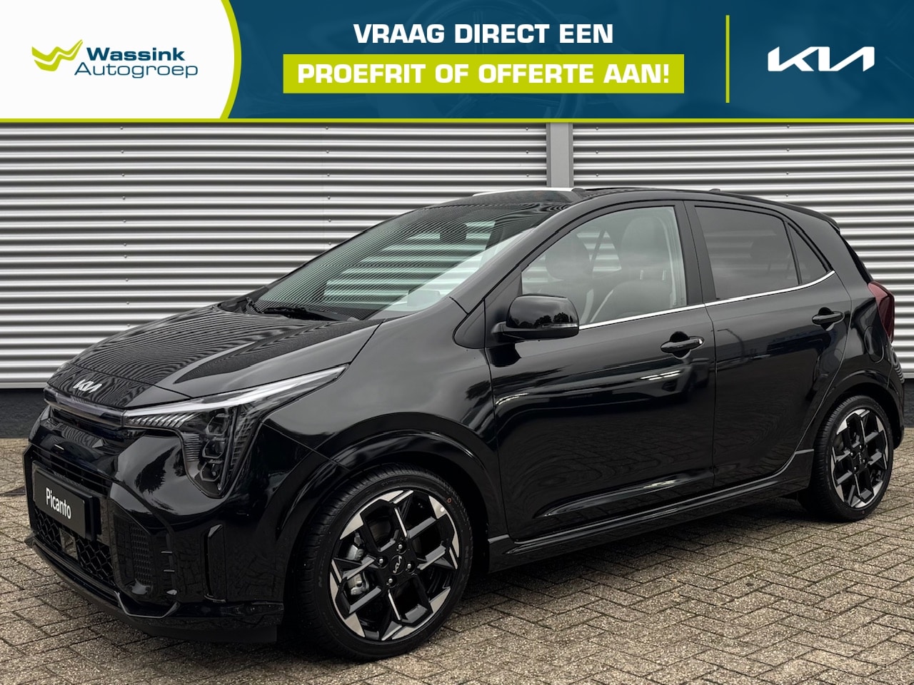 Kia Picanto - 1.0 DPi 63pk 4-zits GT-Line | Schuif/Kanteldak | Stoel/Stuurwielverwarming | Dodehoekdetec - AutoWereld.nl