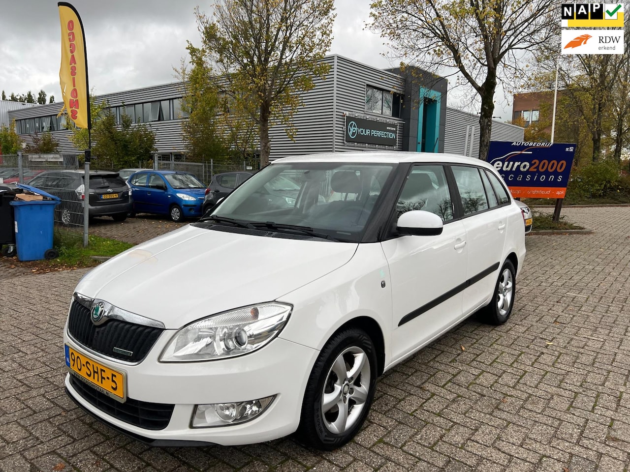 Skoda Fabia Combi - 1.2 TDI Greenline - AIRCO - TREKHAAK - NAP ! - AutoWereld.nl