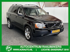 Volvo XC90 - 2.5 T AWD SUMMUM 7 PERSOONS YOUNGTIMER LEDER NAVIGATIE CRUISE CONTROL CLIMATE CONTROL BLUE