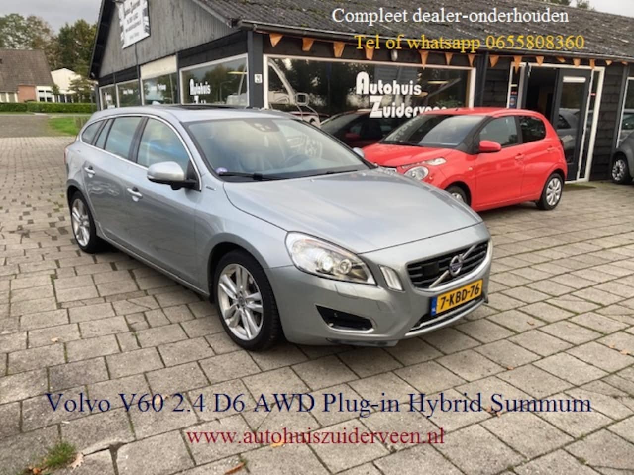 Volvo V60 - D6 215pk Plug-In Hybrid Summum - AutoWereld.nl