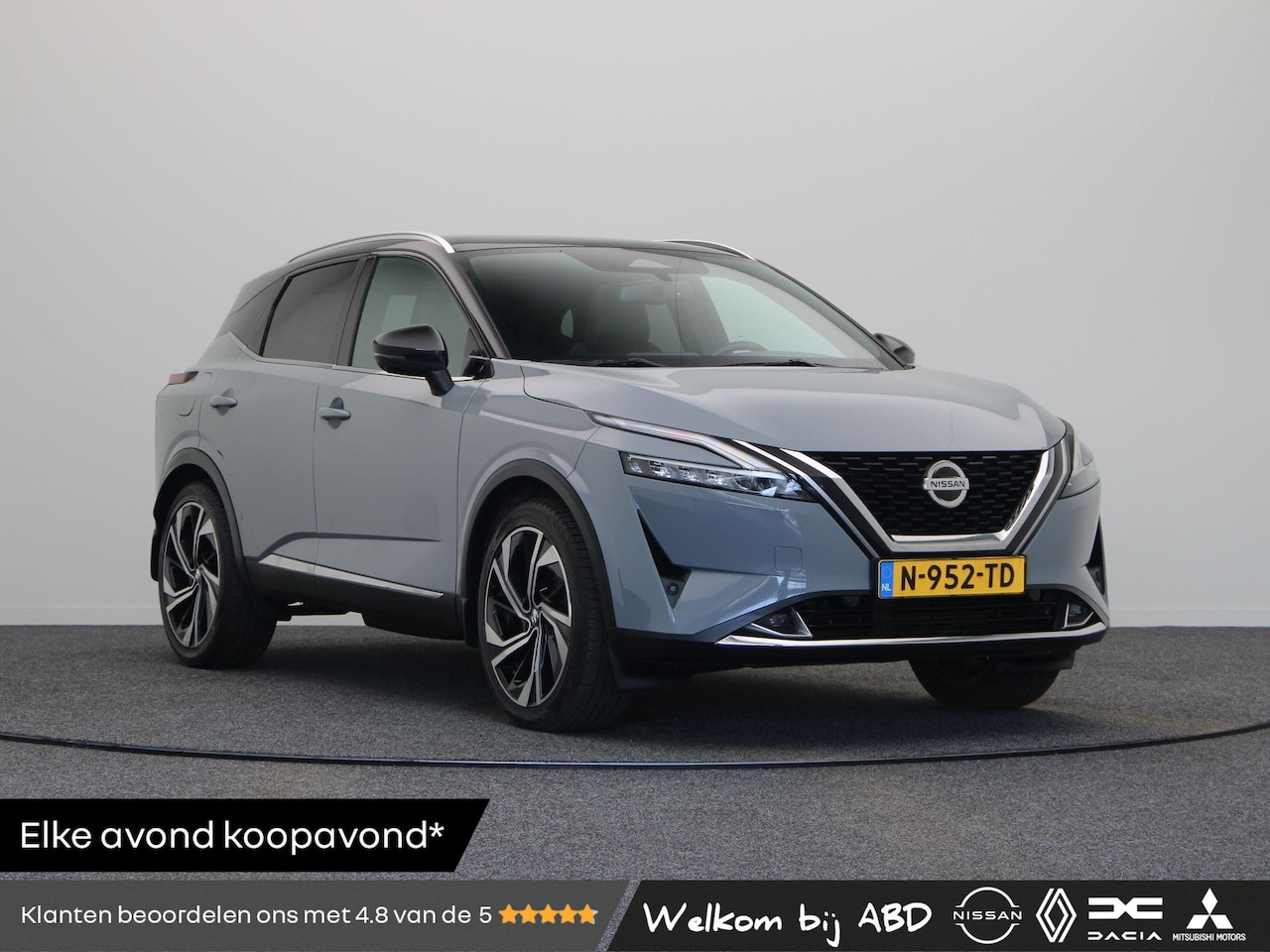 Nissan Qashqai - 158pk MHEV Xtronic Tekna Plus | Lederen bekleding | Headup display | BOSE audio | Massage - AutoWereld.nl