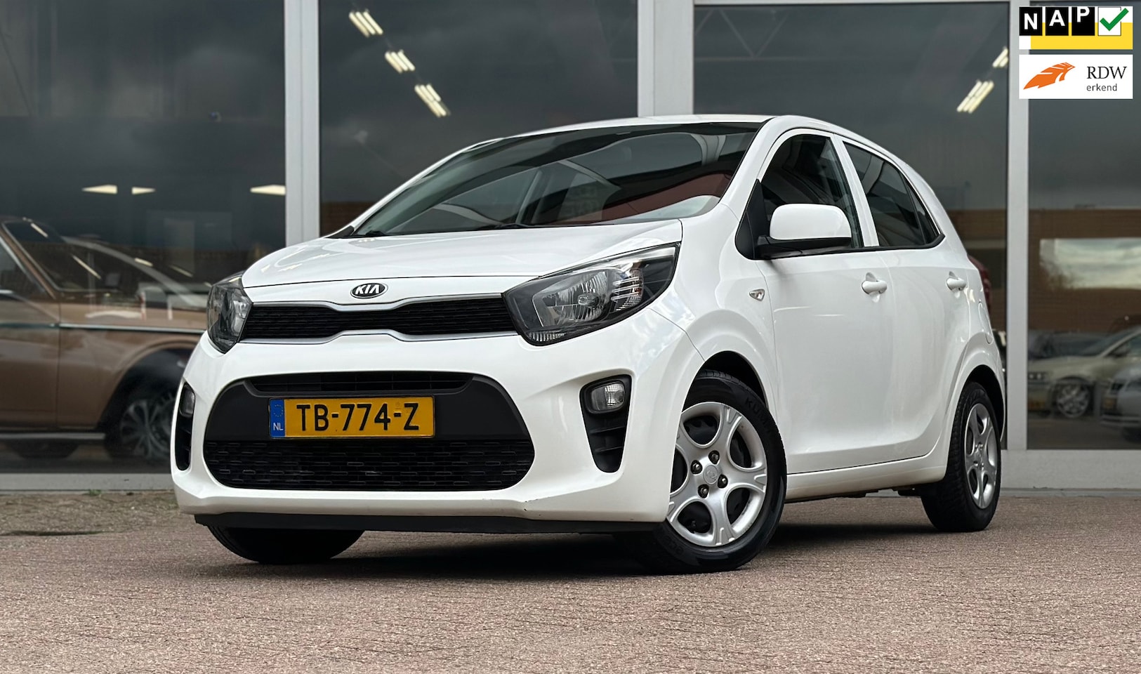 Kia Picanto - 1.0 CVVT EconomyPlusLine 1e Eigenaar 100% Onderhouden - AutoWereld.nl