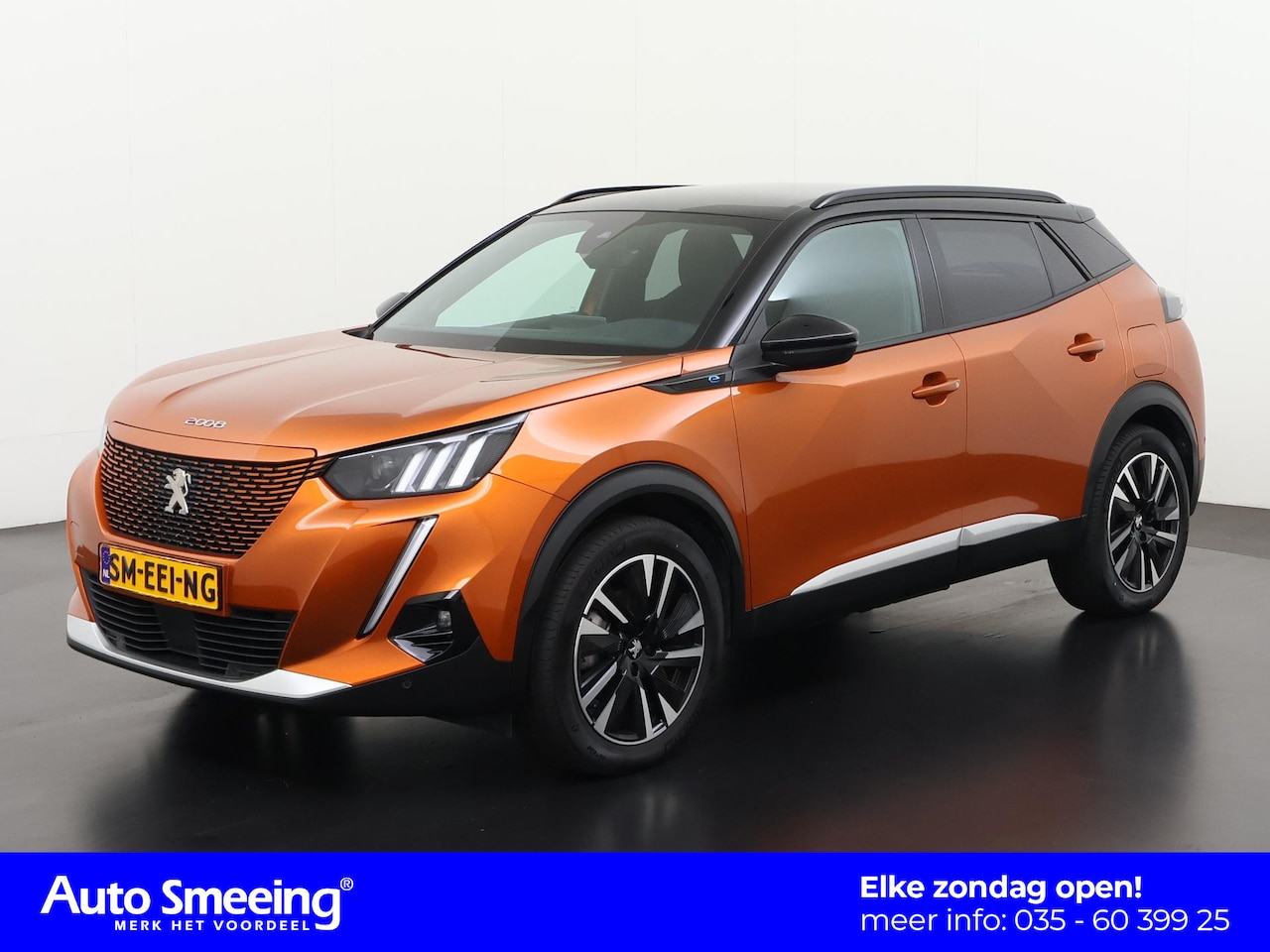 Peugeot e-2008 - EV GT Pack 50 kWh 3 fase | Leder/alcantara | Camera | Blind spot | Zondag Open! - AutoWereld.nl