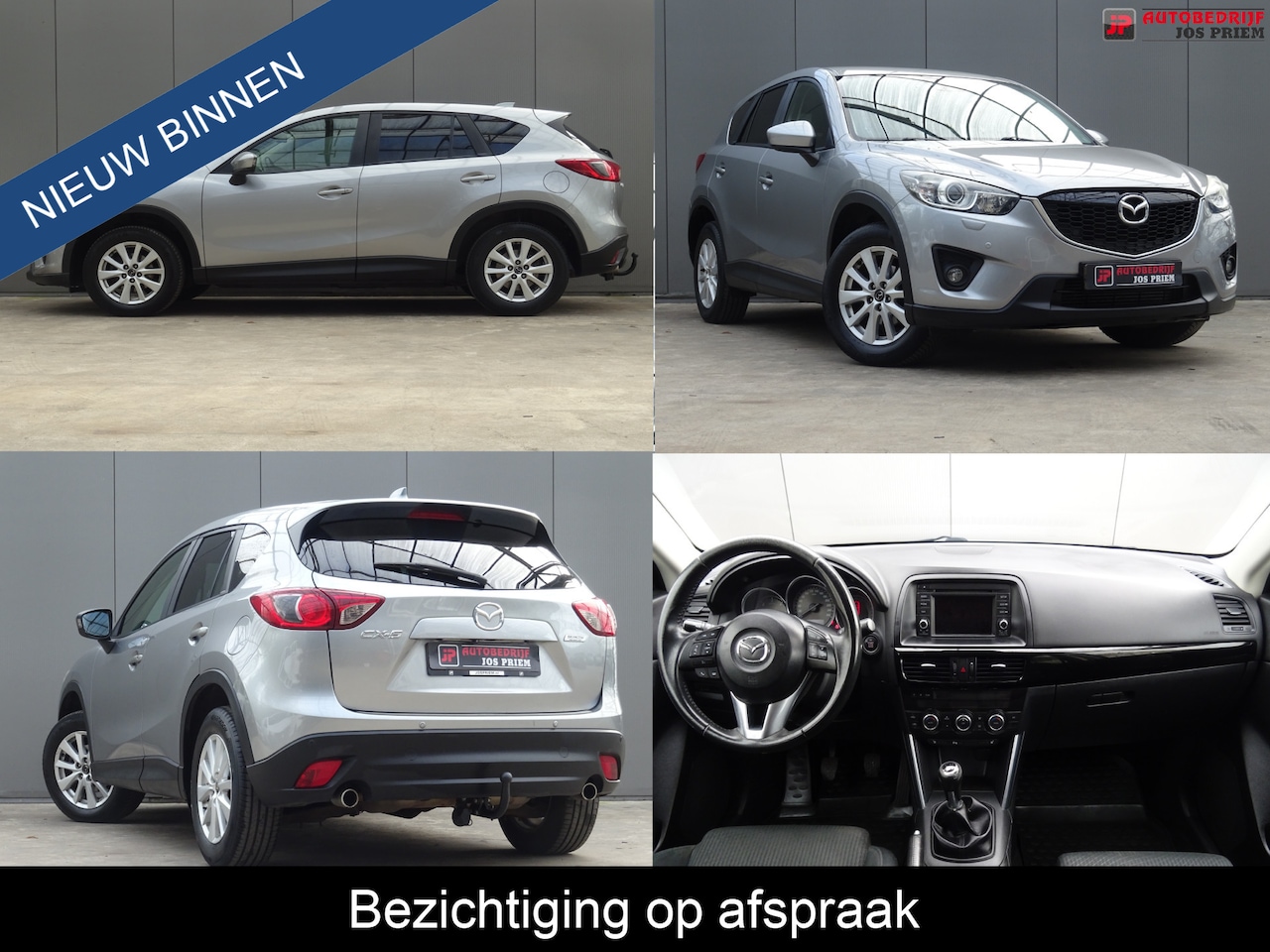 Mazda CX-5 - 2.2D TS+ Lease Pack 2WD * NAVI * TREKHAAK * KEURIG ONDERHOUDEN !! - AutoWereld.nl