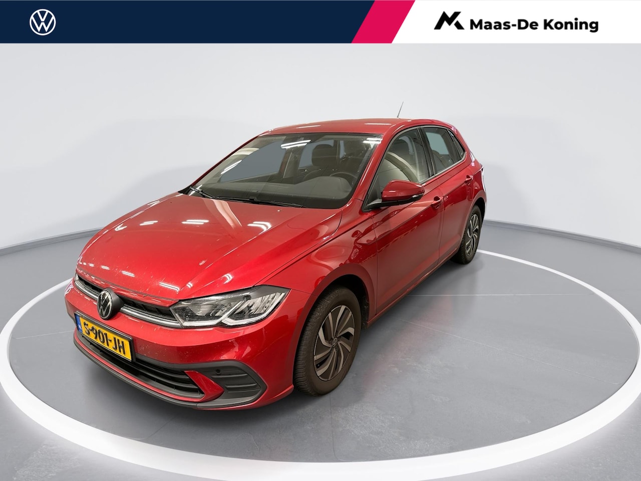 Volkswagen Polo - 1.0 TSI 95pk Life · Apple/Android Car Play · P-Sensoren · Airco · DAB · ACC · 15'' Inch · - AutoWereld.nl