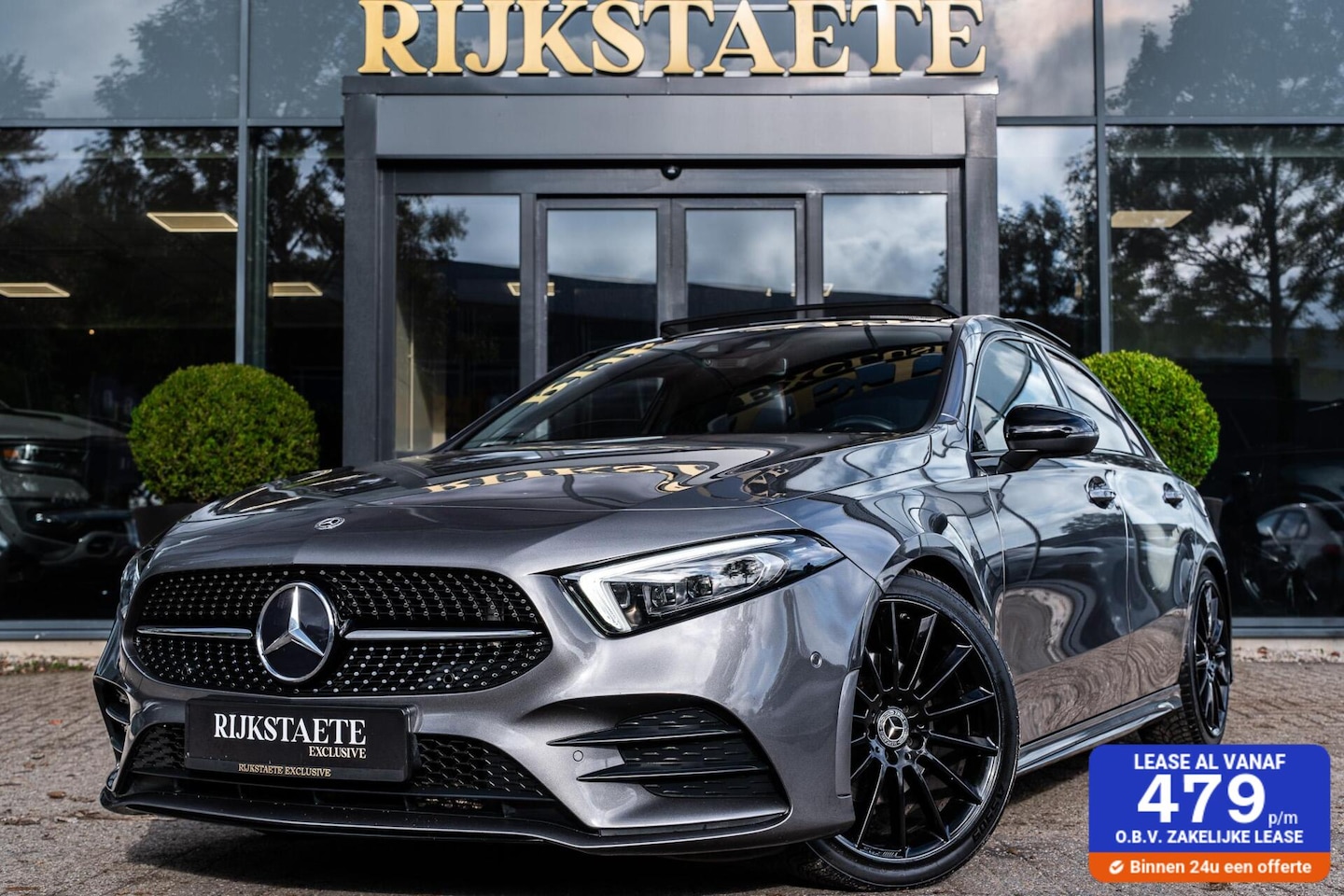Mercedes-Benz A-klasse - A200 AMG Sedan|PANO|BURMESTER|19''|CAMERA - AutoWereld.nl