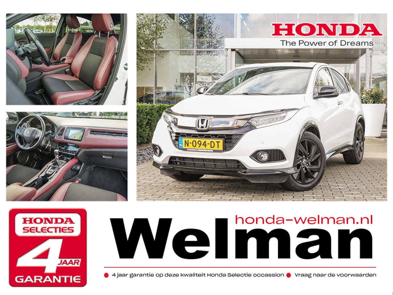 Honda HR-V - 1.5i V-TEC TURBO SPORT - 182 PK - TREKHAAK - INSTAPLIJSTEN - AutoWereld.nl