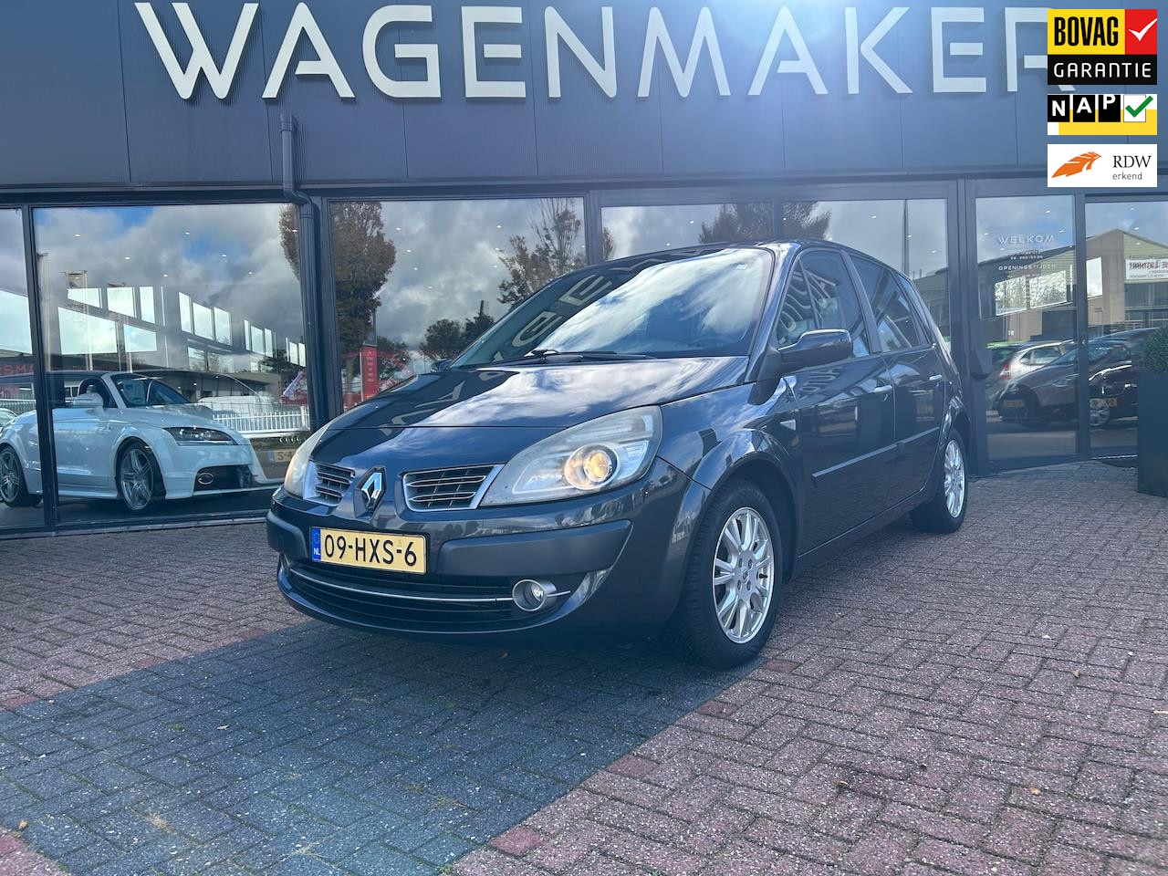 Renault Scénic - 1.6-16V Business Line Clima|Cruise|PANORAMA - AutoWereld.nl