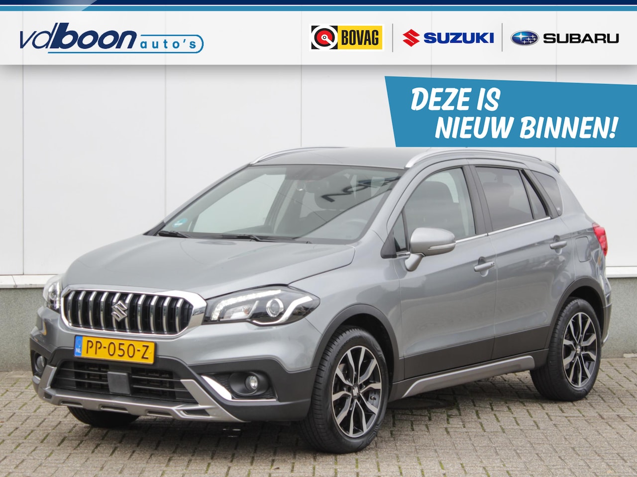 Suzuki S-Cross - 1.0 Boosterjet Rhino | Navi | Cruise | Camera | Lm-Velgen - AutoWereld.nl