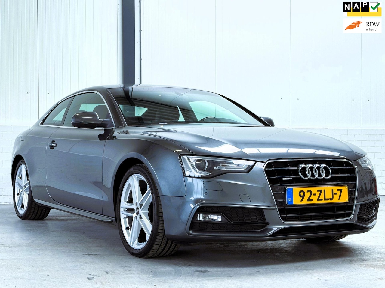 Audi A5 Coupé - 2.0 TFSI Quattro S-Line Org NL|B&O|Leder - AutoWereld.nl