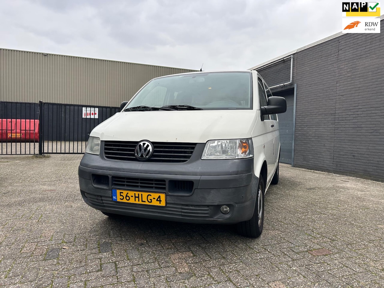 Volkswagen Transporter Kombi - 1.9 TDI 300 Baseline Airco Cruise Elek Pakket NAP. - AutoWereld.nl