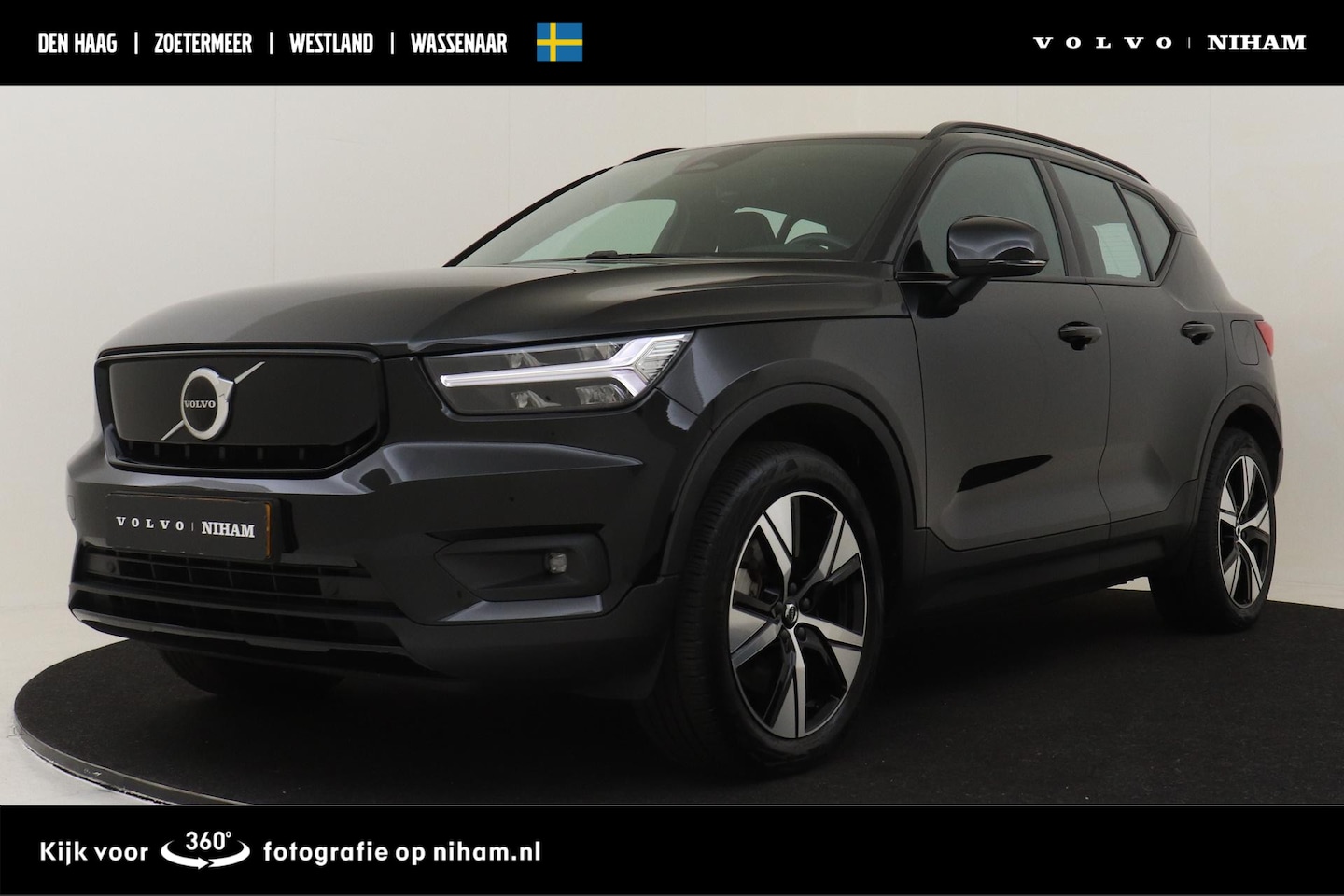 Volvo XC40 - RECHARGE P8 AWD R-DESIGN -TREKHAAK|KEYLESS|GOOGLE|CLIMATE|ADAP.CRUISE - AutoWereld.nl