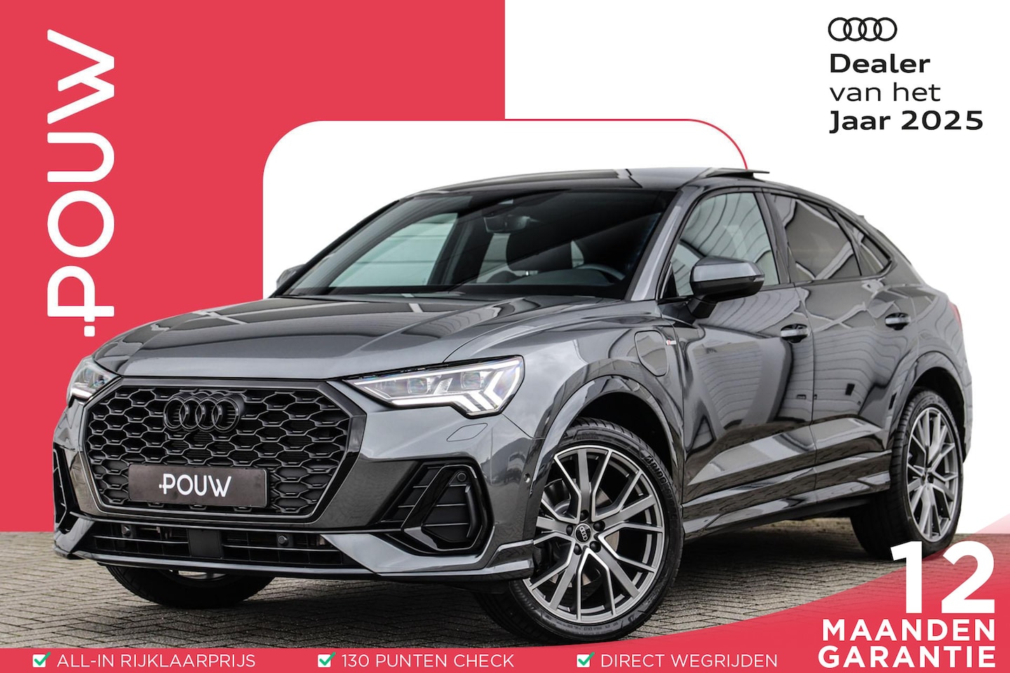 Audi Q3 Sportback - 45 TFSIe 245pk S-Line Edition | Panoramadak | SONOS | Matrix LED - AutoWereld.nl