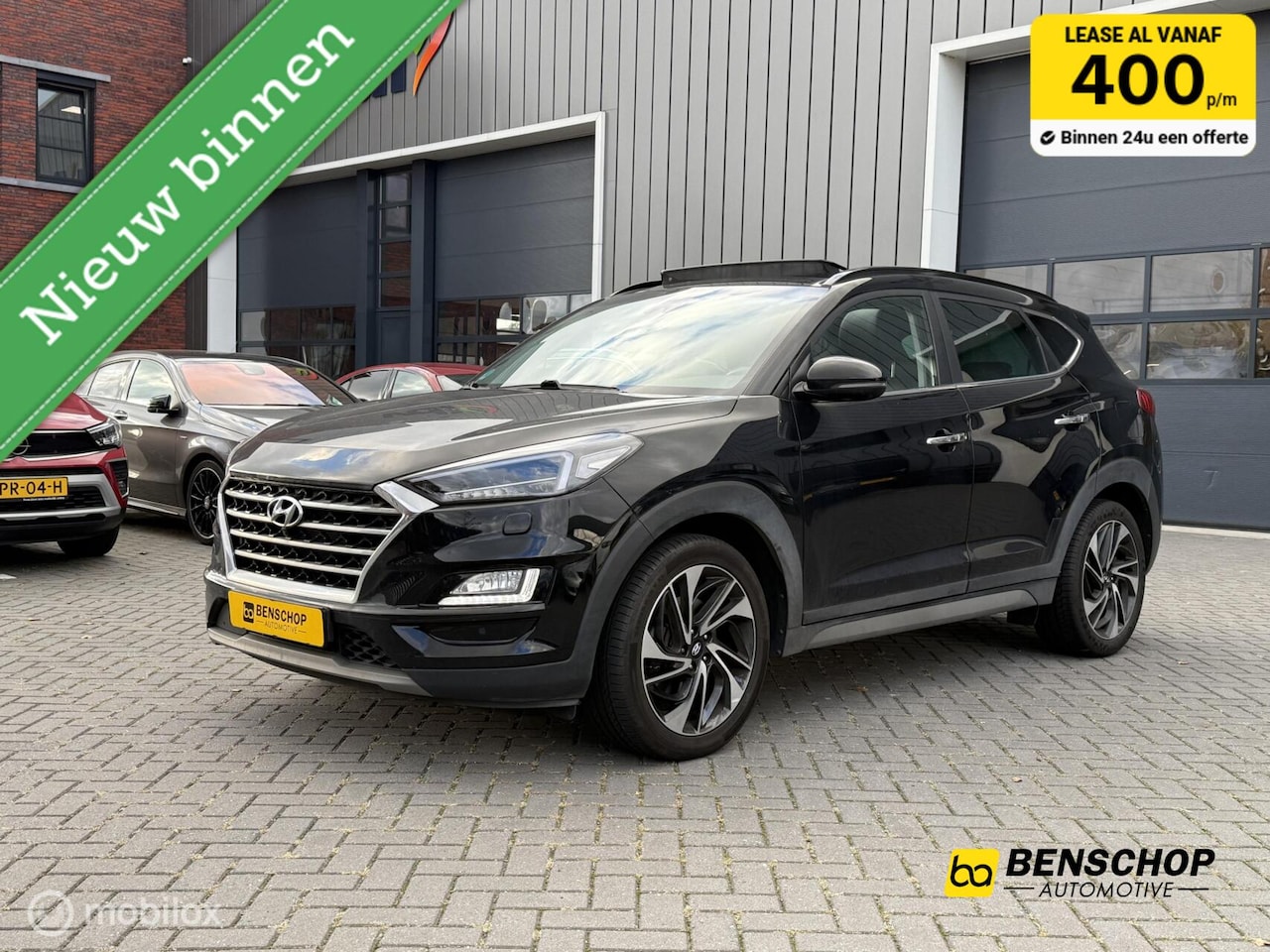 Hyundai Tucson - 1.6 T-GDI Premium Panodak Navi Leer Krell Audio Carplay 360 Camera - AutoWereld.nl