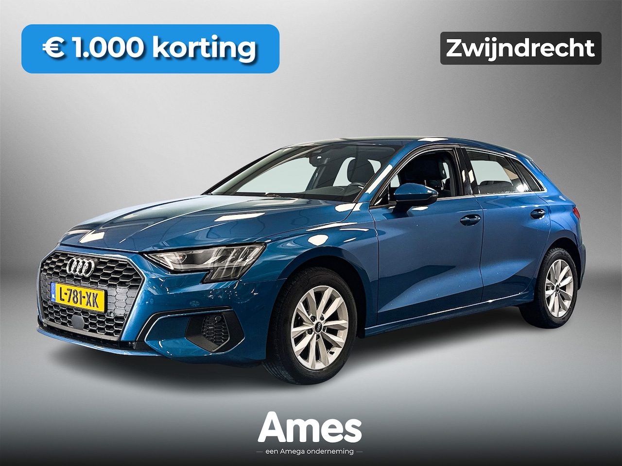 Audi A3 Sportback - 30 110pk TFSI Pro Line Parkeersensoren achter | Cruise control | DAB+ digitale radio - AutoWereld.nl