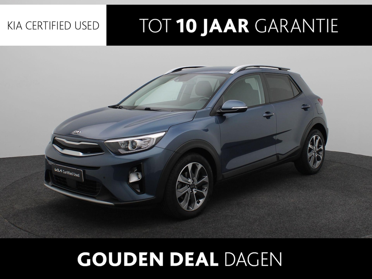 Kia Stonic - 1.0 T-GDi DynamicPlusLine Automaat | Clima | Camera | Navi | Cruise | LM Velgen 17" | Park - AutoWereld.nl