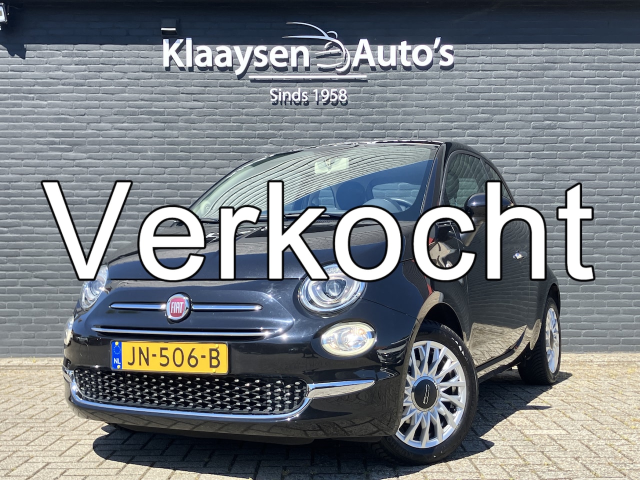 Fiat 500 - 0.9 TwinAir Turbo 80 pk Lounge | panoramadak | navigatie | bluetooth | airco | dab audio | - AutoWereld.nl