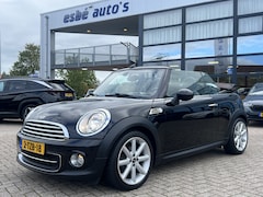 MINI Cabrio - 1.6 Cooper Highgate Navigatie Sportstoelen Leer Stoelverwarming Clima + Cruise Control 17