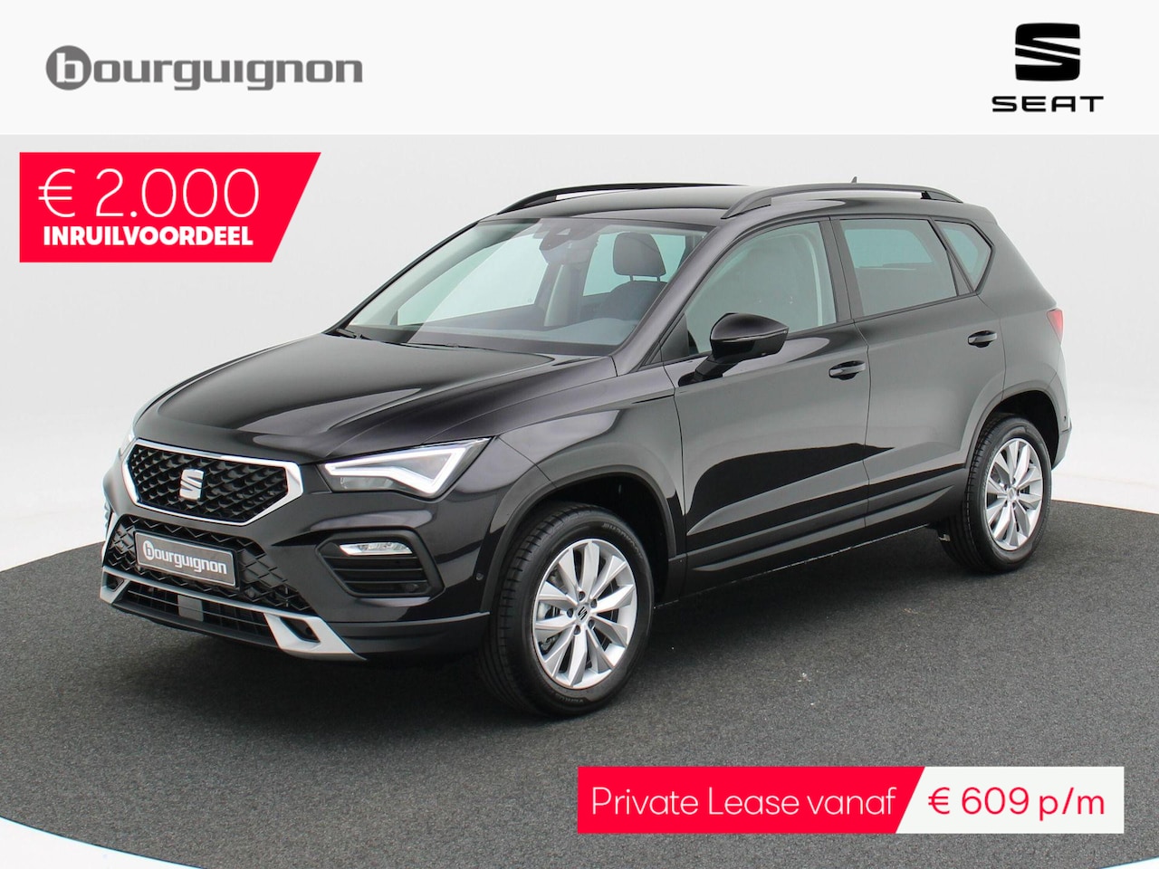 SEAT Ateca - Style Business Intense 1.5 TSI 150pk | Automaat | Achteruitrijcamera | Keyless | Cruise co - AutoWereld.nl
