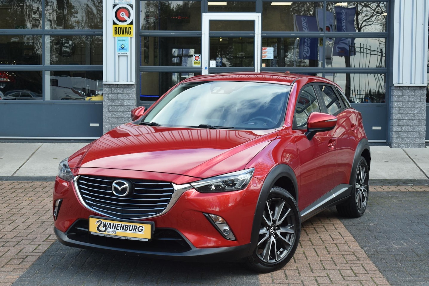 Mazda CX-3 - 2.0 SkyActiv-G 150 GT-M 4WD Navi Camera Airco Km 80.900!! - AutoWereld.nl