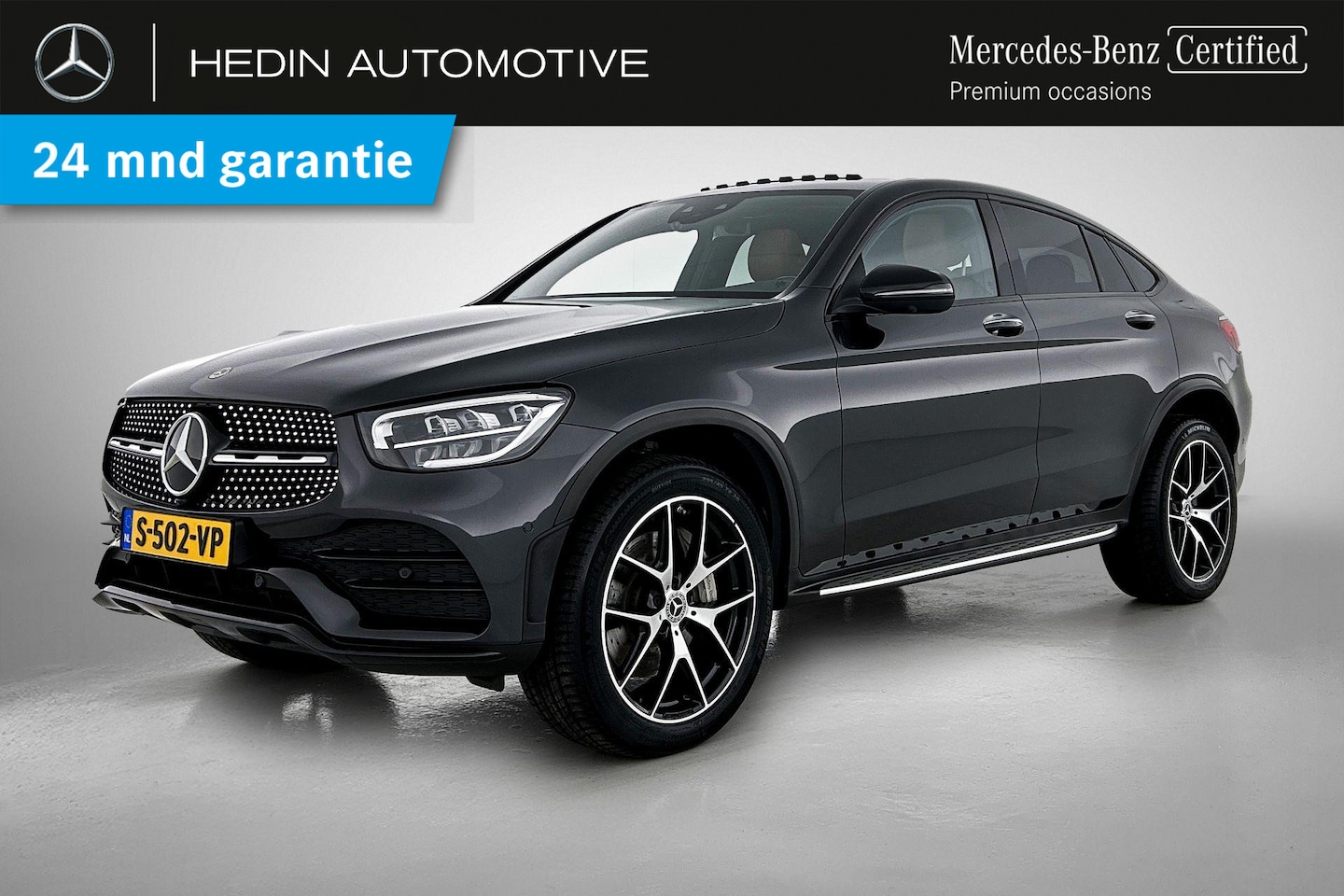 Mercedes-Benz GLC-klasse Coupé - GLC 300de Automaat 4MATIC AMG Line | Premium Plus Pakket | Nightpakket | Schuifdak | Head- - AutoWereld.nl