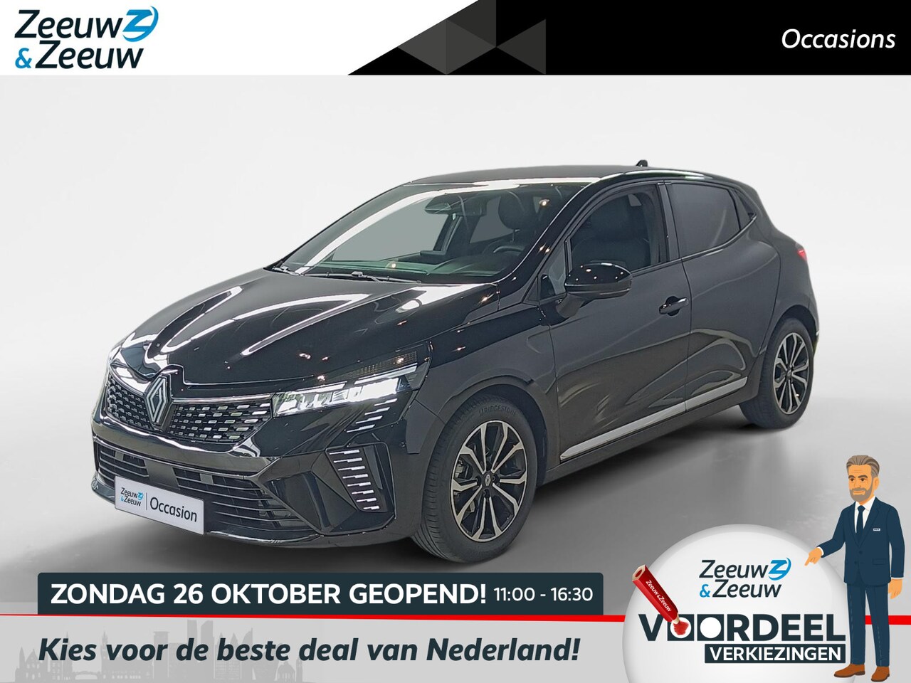 Renault Clio - 1.0 TCe 90 GPF techno *Navi+Camera*Climate*LM.Velgen*Parkeersensoren*IN NIEUW STAAT! - AutoWereld.nl