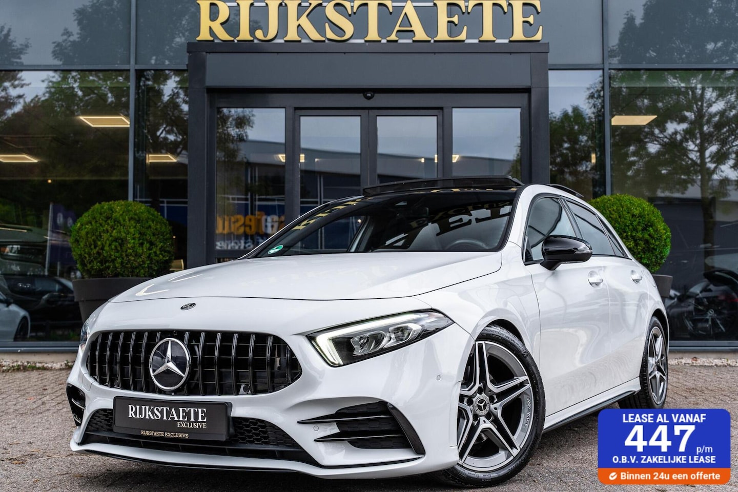 Mercedes-Benz A-klasse - A200 AMG|PANO|CAMERA|18'|CARPLAY|SFEERVER. - AutoWereld.nl