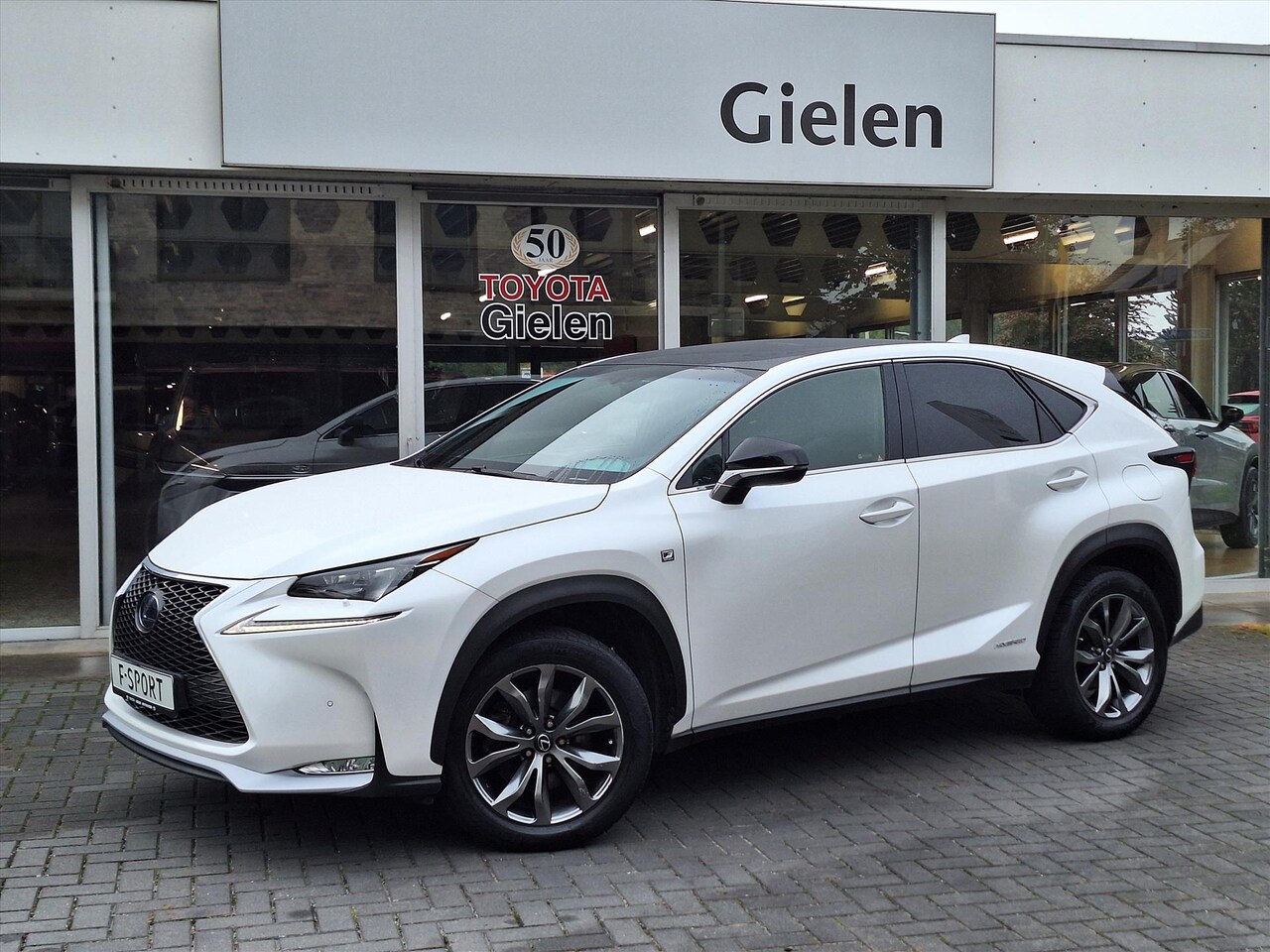 Lexus NX - 300h AWD F Sport Line | Panoramadak, Leer, Stoelverwarming, Keyless, Elektrische achterkle - AutoWereld.nl