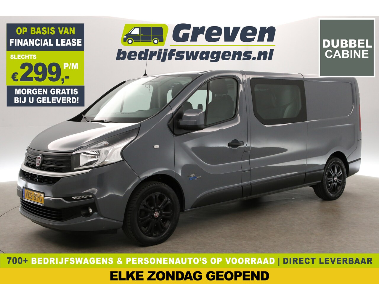 Fiat Talento - 2.0 MultiJet 146PK L2H1 | DC | Airco | Cruise | Trekhaak | Parkeersens. - AutoWereld.nl