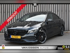 Mercedes-Benz CLA-Klasse - 180 AMG Night-Edition Automaat Pano Stoelverw. Navigatie Flippers Trekhaak NL-Auto