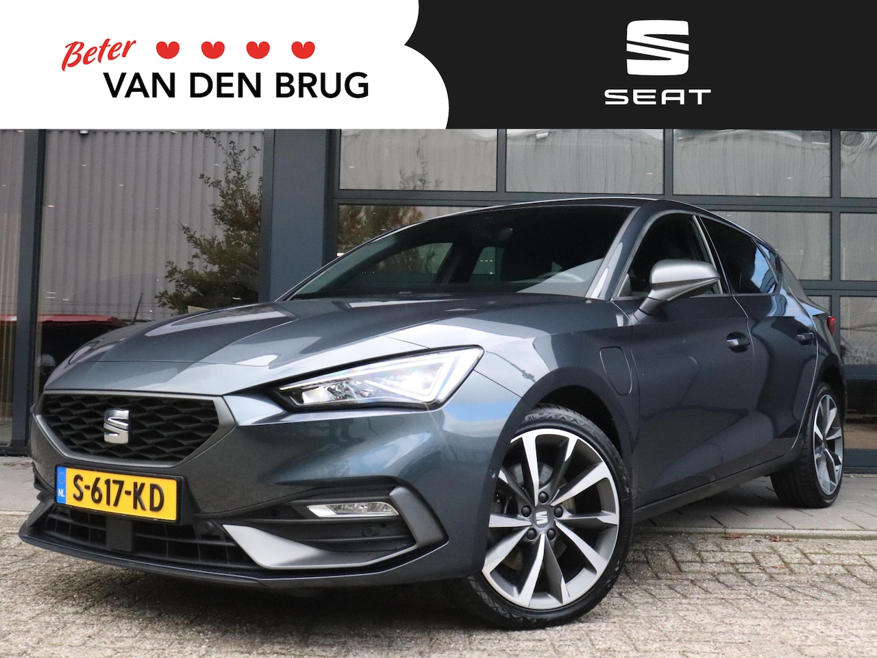 SEAT Leon - 1.4 TSI 204pk eHybrid PHEV FR | Achteruitrijcamera | Cruise control | Stoel -& stuurverwar - AutoWereld.nl