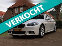 BMW 5-serie - 520d High Executive Aut. | M-Pakket | Parelmoer Wit | Lederen Interieur | Stoelverwarming