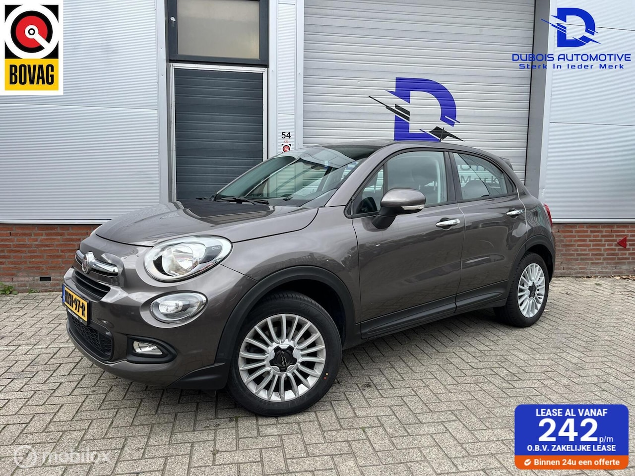 Fiat 500 X - 1.4 Turbo MultiAir Lounge|NAVI|CRUISE|TREKHAAK|BT - AutoWereld.nl