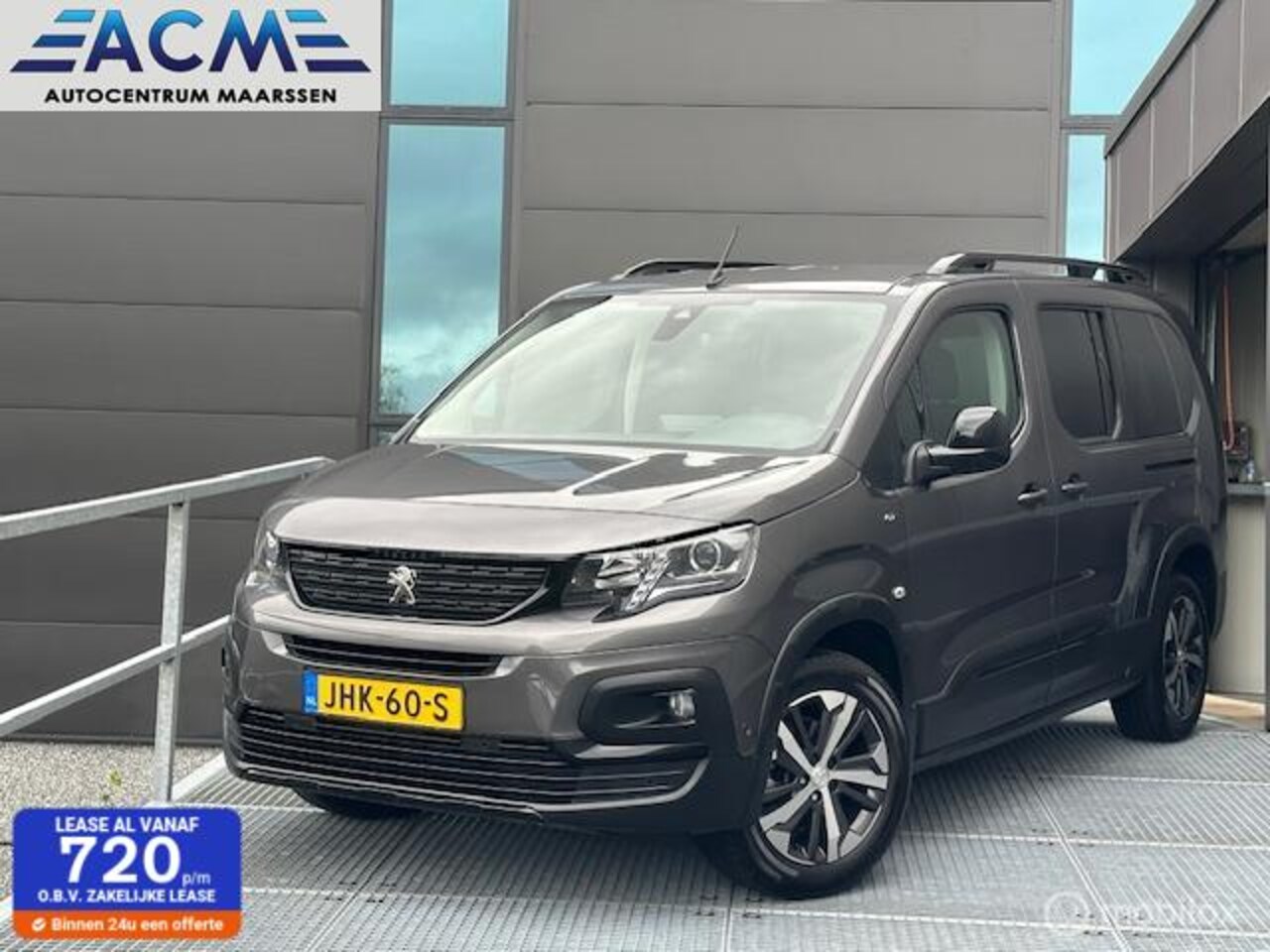 Peugeot Rifter Long - ROLSTOEL UITV. 1.2 Puretech Long GT-Line - AutoWereld.nl