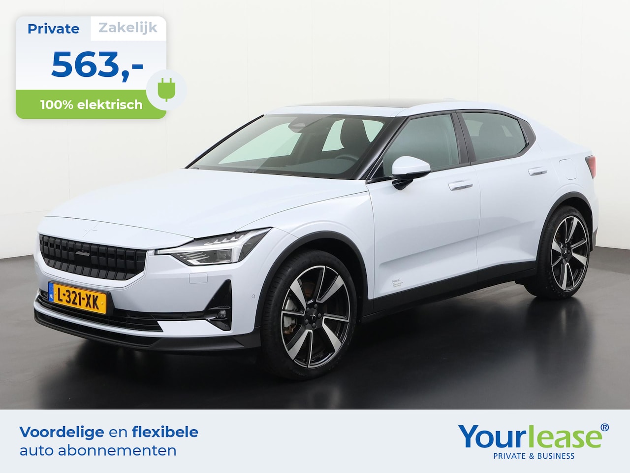 Polestar 2 - Long Range Dual Motor Launch Edition 78kWh | All-in 563,- Private Lease | Direct uit voorr - AutoWereld.nl